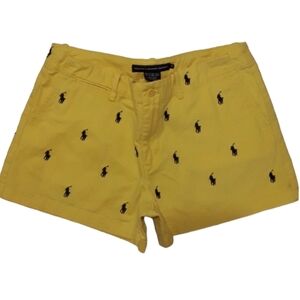 🏇Ralph Lauren Sport. Polo Embroidered Shorts. Women's Size: W08x03L.